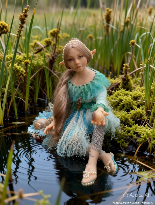Морской Эльф — Авторские куклы