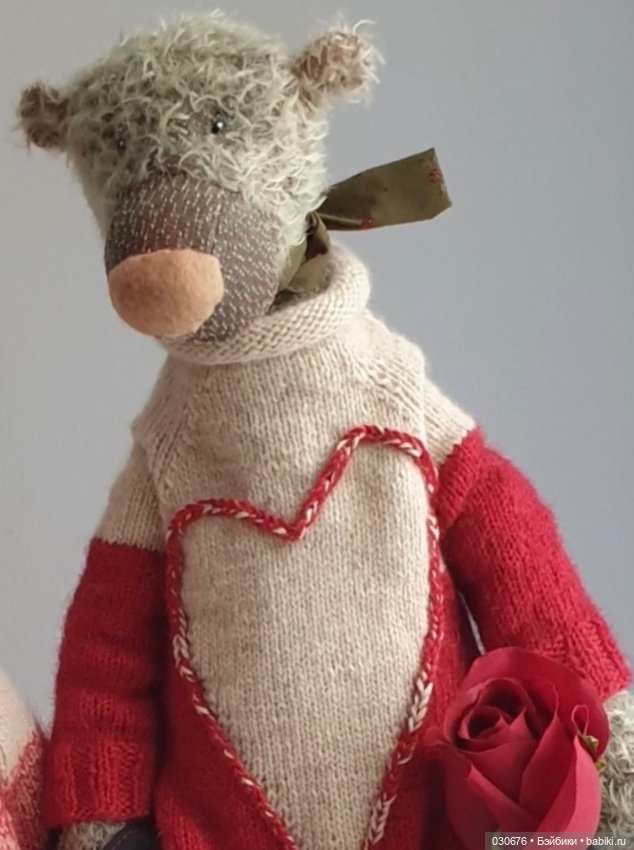 Плюшевое счастье ООАК Мишуля Valentin от Zwergnase