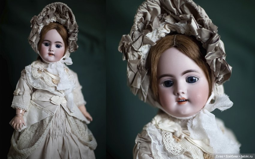 Боннет для антикварной куклы (фото 2)