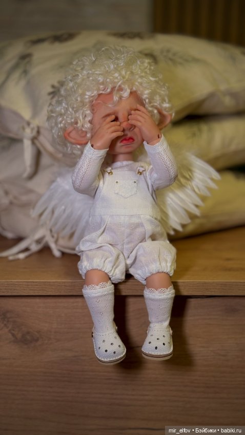 Эльф-ангел Тилли — Авторские куклы (фото 3)