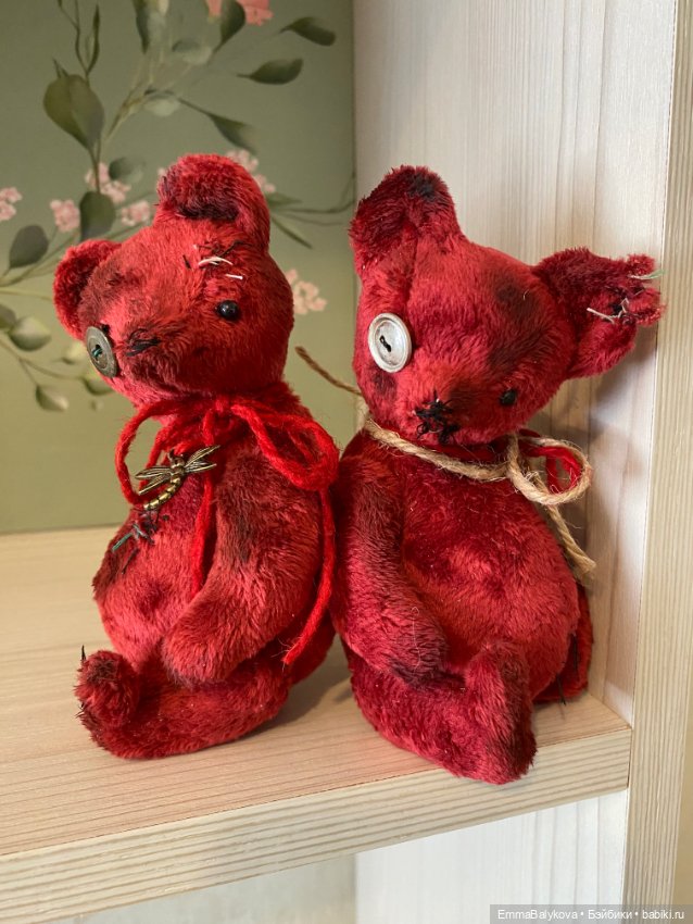 Вишнёвые Мишки♥️ — Авторские игрушки (фото 7)