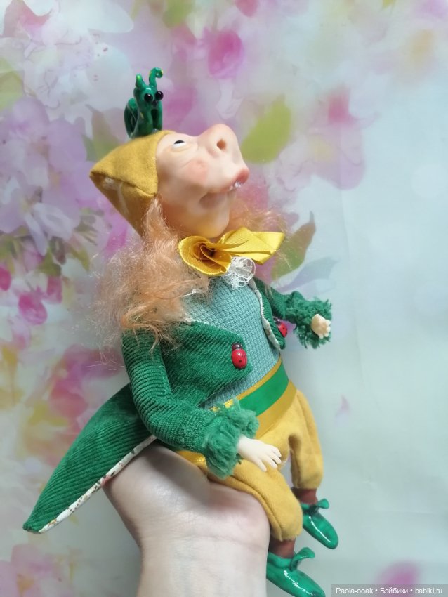 Крейзи мужчина с улиткой — Авторские куклы (фото 7)