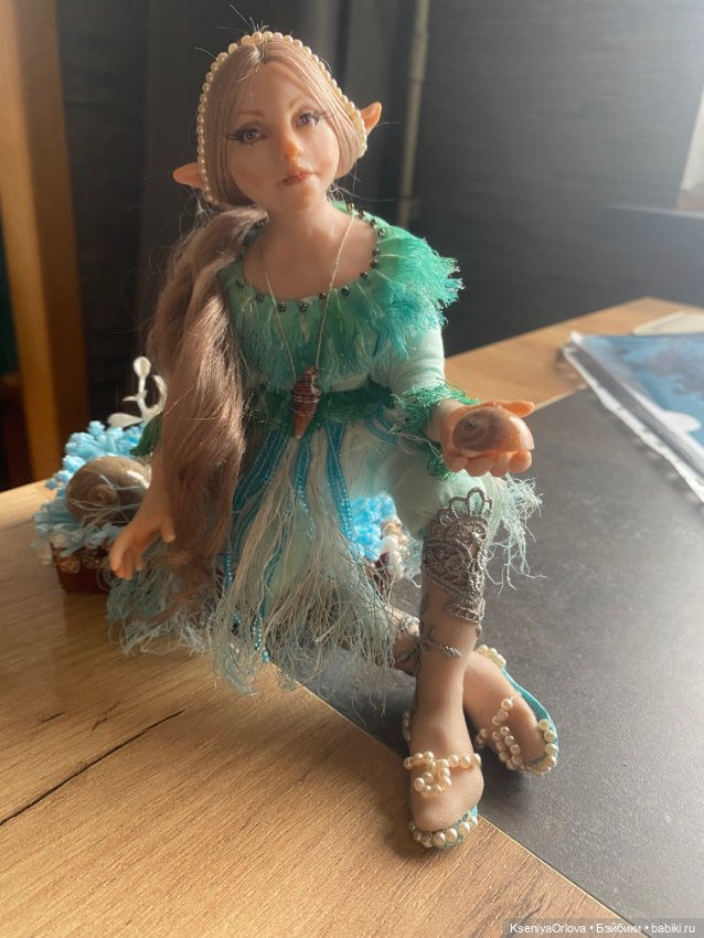 Морской Эльф — Авторские куклы (фото 4)