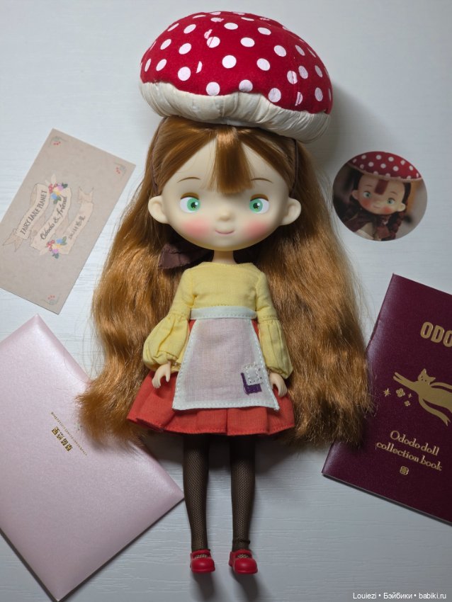 Ododo грибочек мухомор — Азиатские куклы (фото 2)
