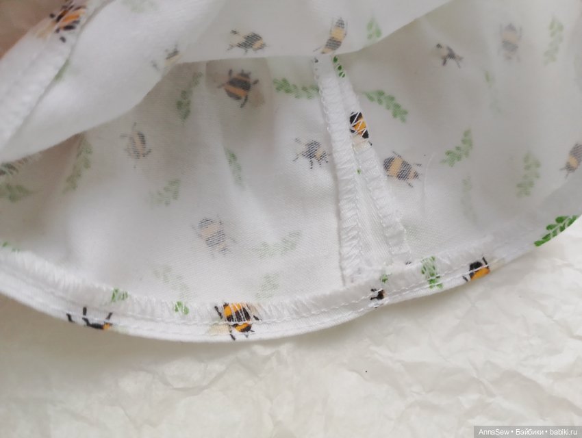 Весеннее платье с пчелками для кукол Паола Рейна 32 (фото 6)