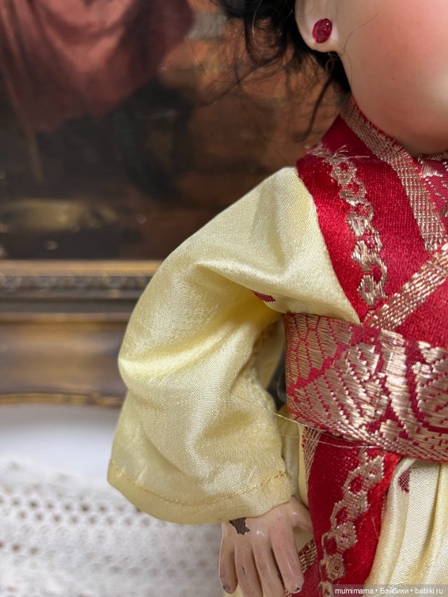 Антикварная азиаточка Simon Halbig 1329 рост 36 см (фото 6)