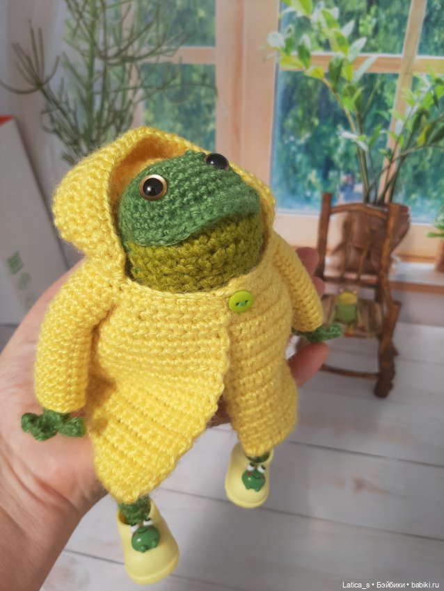 Кролик и лягушонок — Авторские игрушки (фото 10)
