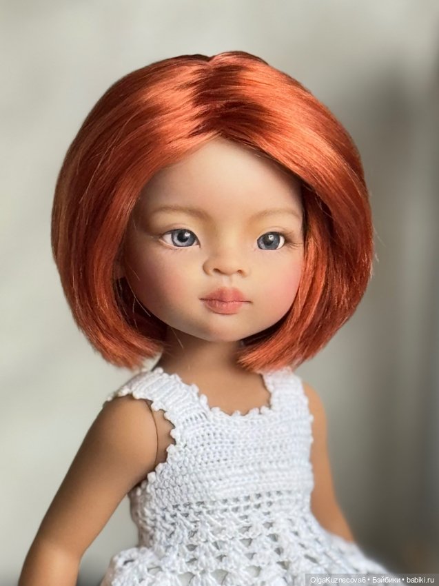 Паричок каре для Паолы — Парики и волосы (мохер) для кукол