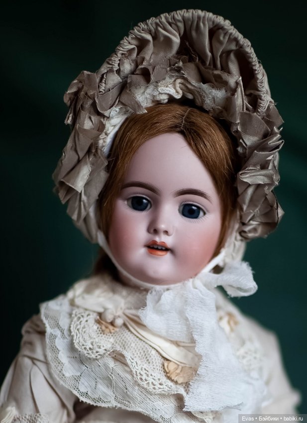 Боннет для антикварной куклы (фото 3)