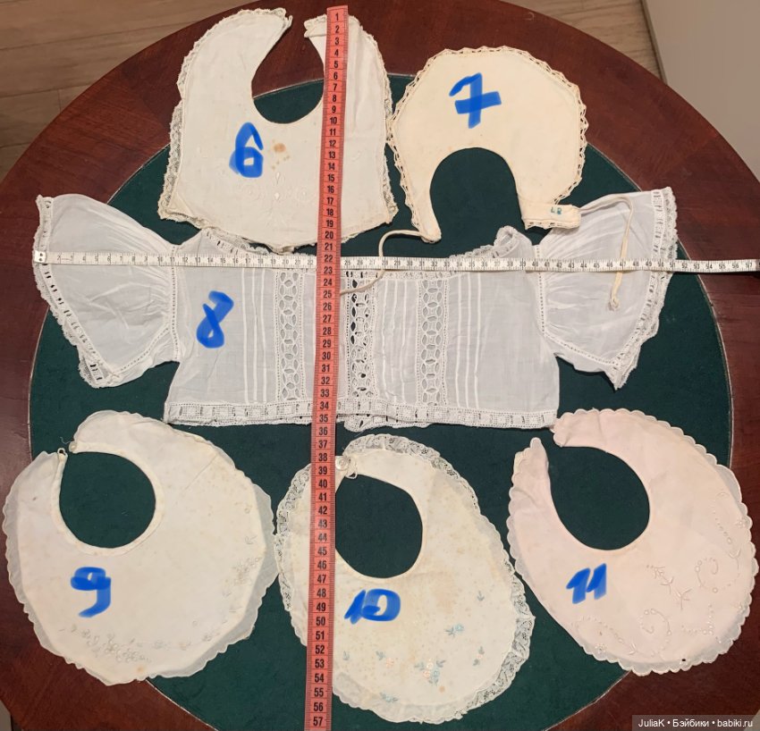 Антикварные/винтажные детские платья, сорочки, воротники, чепчики (фото 7)
