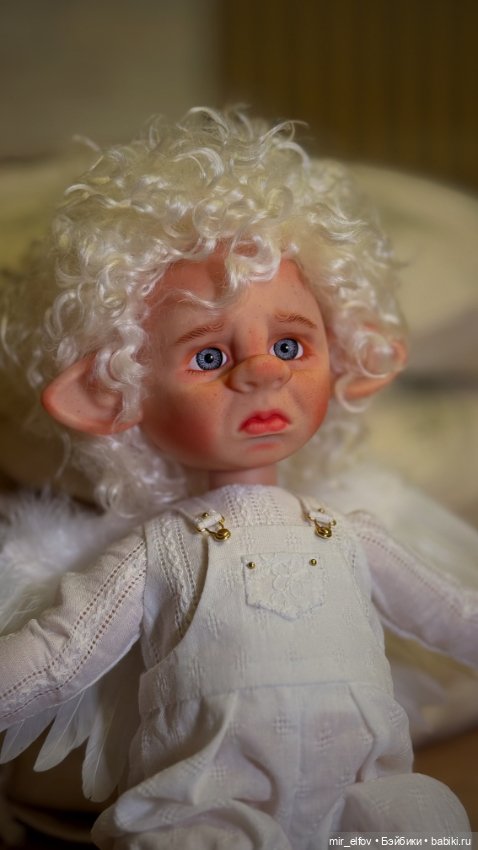 Эльф-ангел Тилли — Авторские куклы (фото 4)