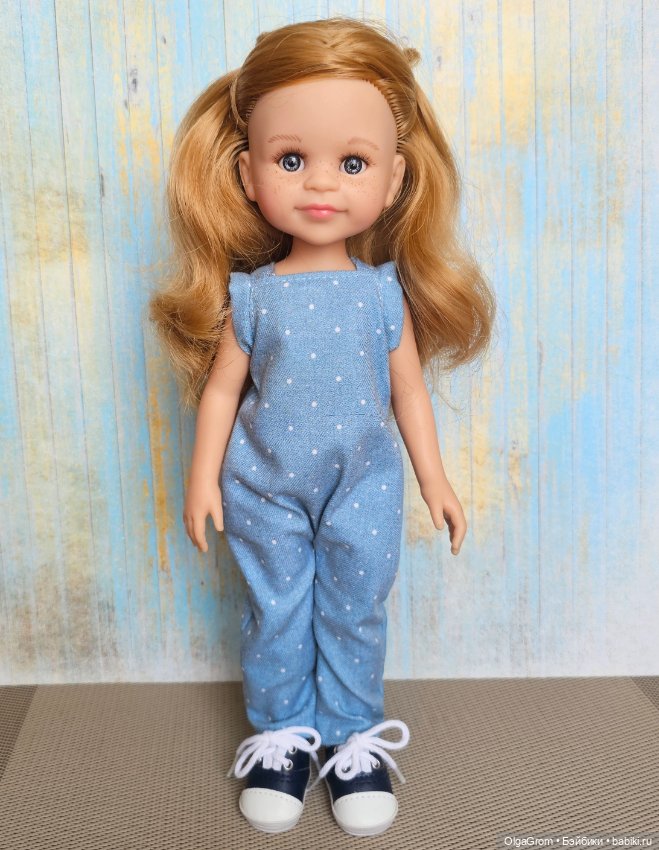 Клепа коробочная , в голубом комбинезоне, выпуск 2022г