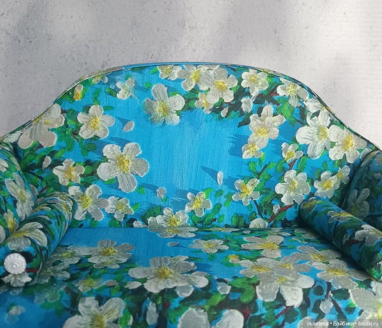 Диван "Весенний" с банкеткой. Куклам от 30 до 43 см (фото 4)