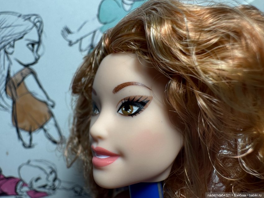 Головы Барби Фриды и Оливии из конструктора №3 лотом