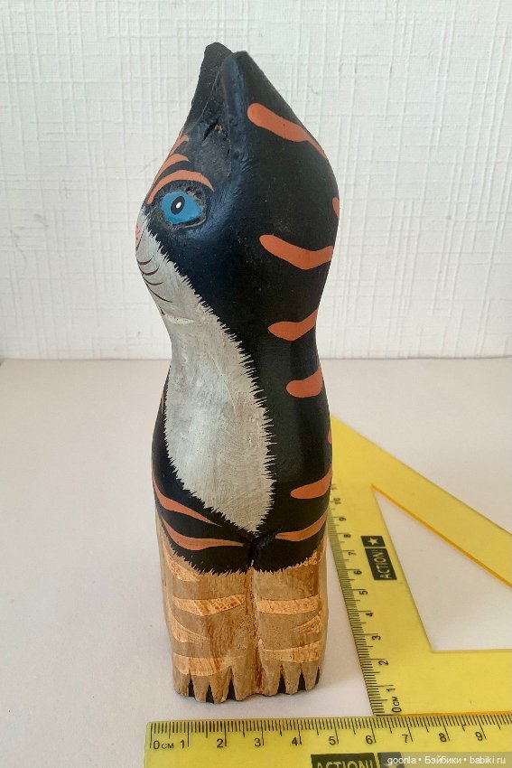 Кошка из дерева — Статуэтки (фото 8)