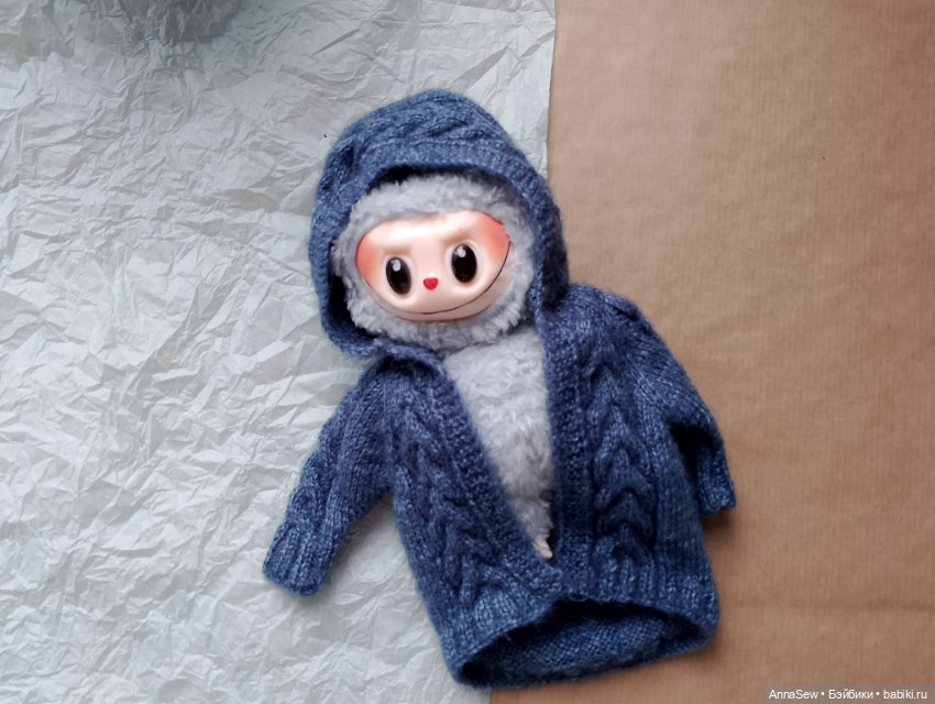 Вязаный кардиган для кукол Паола Рейна 32 (фото 7)