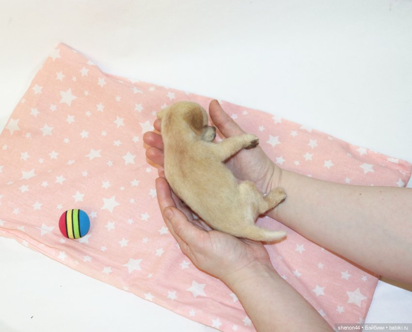 Щенок лабрадора — Авторские игрушки (фото 4)