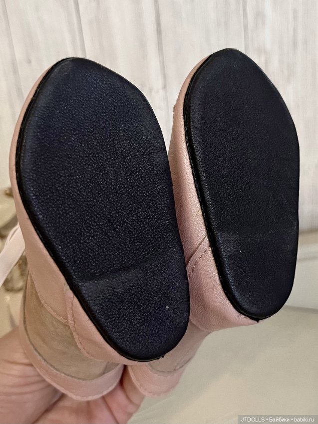 Сапожки для антикварной куклы (фото 5)