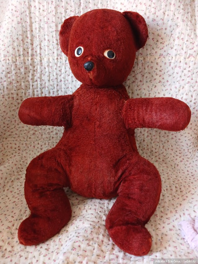 Мишка СССР — Винтажные куклы и игрушки детства (фото 5)