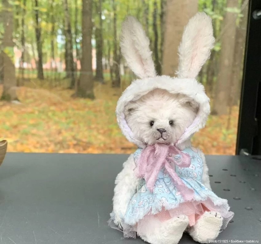 Мишка тедди Лея — Авторские игрушки