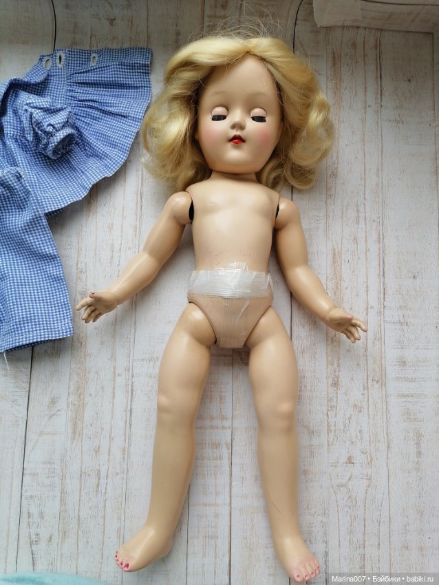 Винтажная куколка от Идеал (фото 3)