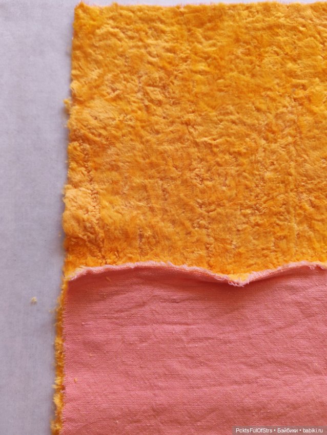 Плюш винтажный ручного окрашивания (фото 4)