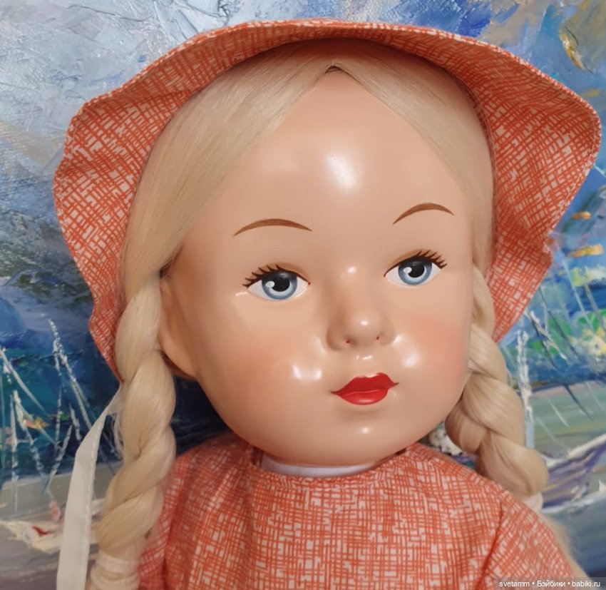 Кукла, Фабрика Нахабино — Винтажные куклы и игрушки детства (фото 4)