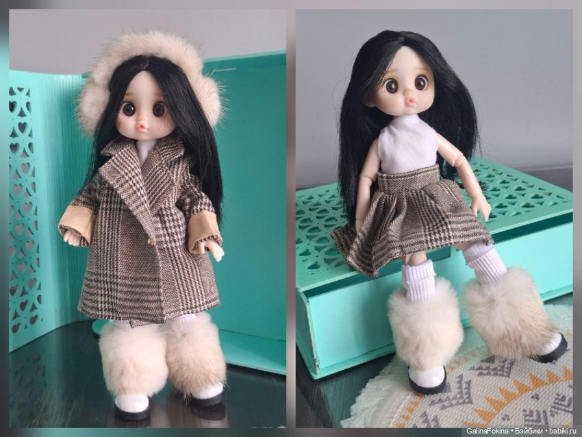 Кукла шарнирная с набором одежды (фото 2)