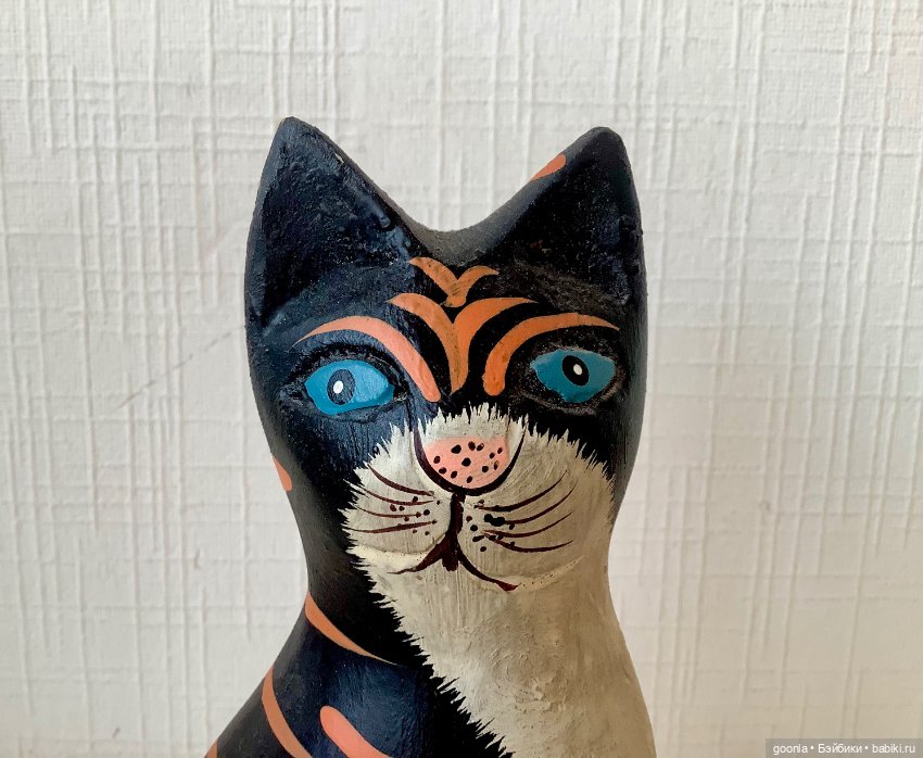 Кошка из дерева — Статуэтки (фото 2)