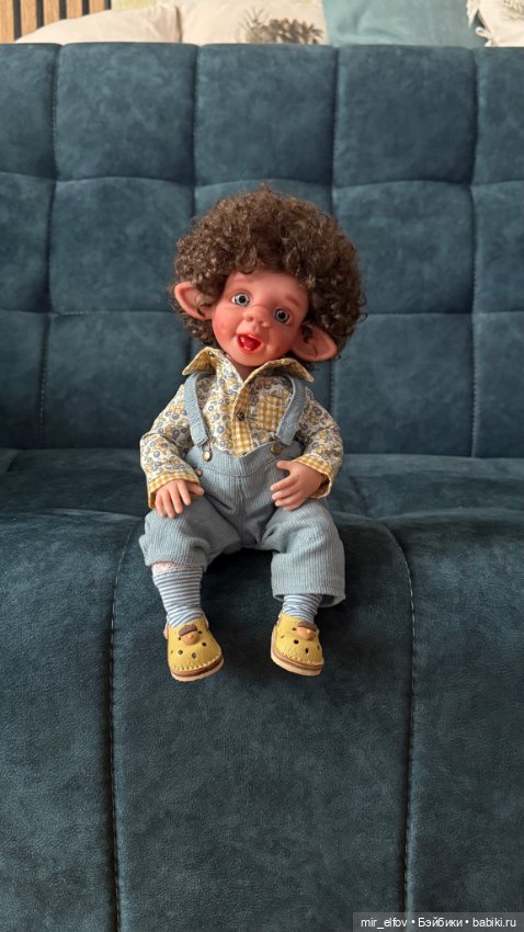 Эльф Счастливый — Авторские куклы (фото 4)