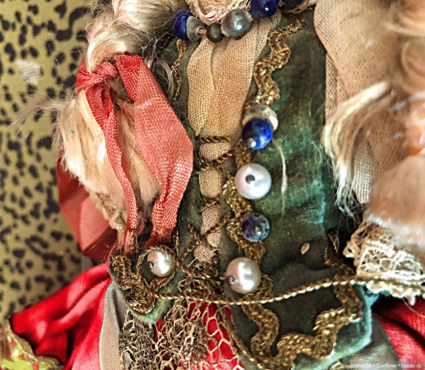 Антикварная кукла в русском? наряде (фото 7)