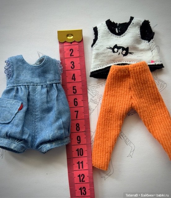Лот одежды для маленьких кукол (фото 5)