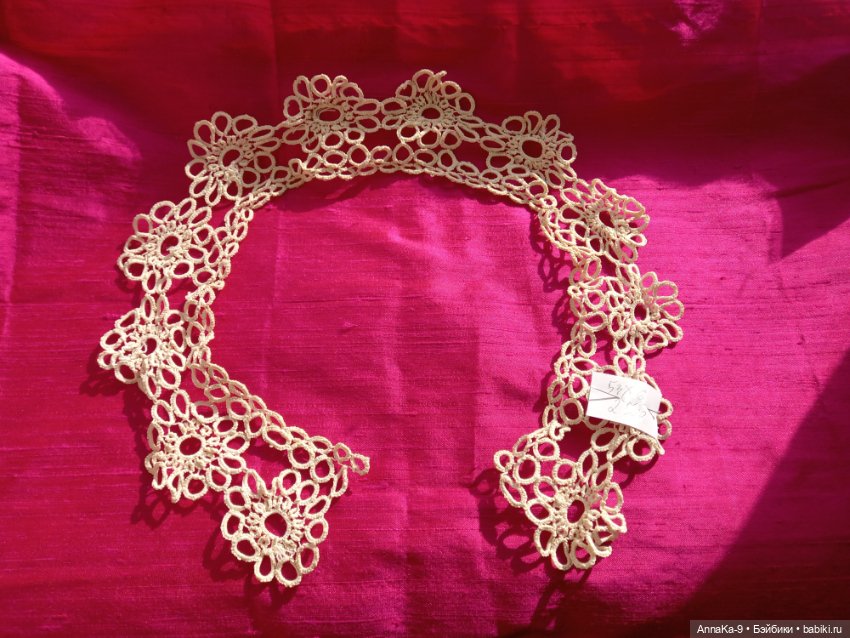 Фриволите антикварное кружево