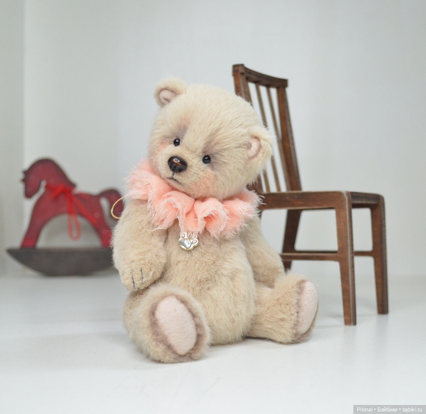 Мишка) — Авторские игрушки (фото 4)