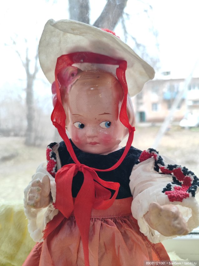 Флиртушка маленькая — Антикварные куклы (фото 7)