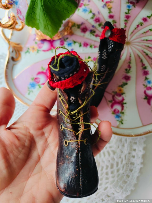 Ботиночки от модной куклы (фото 7)