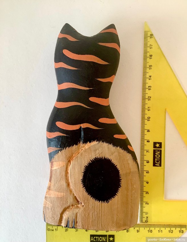 Кошка из дерева — Статуэтки (фото 7)