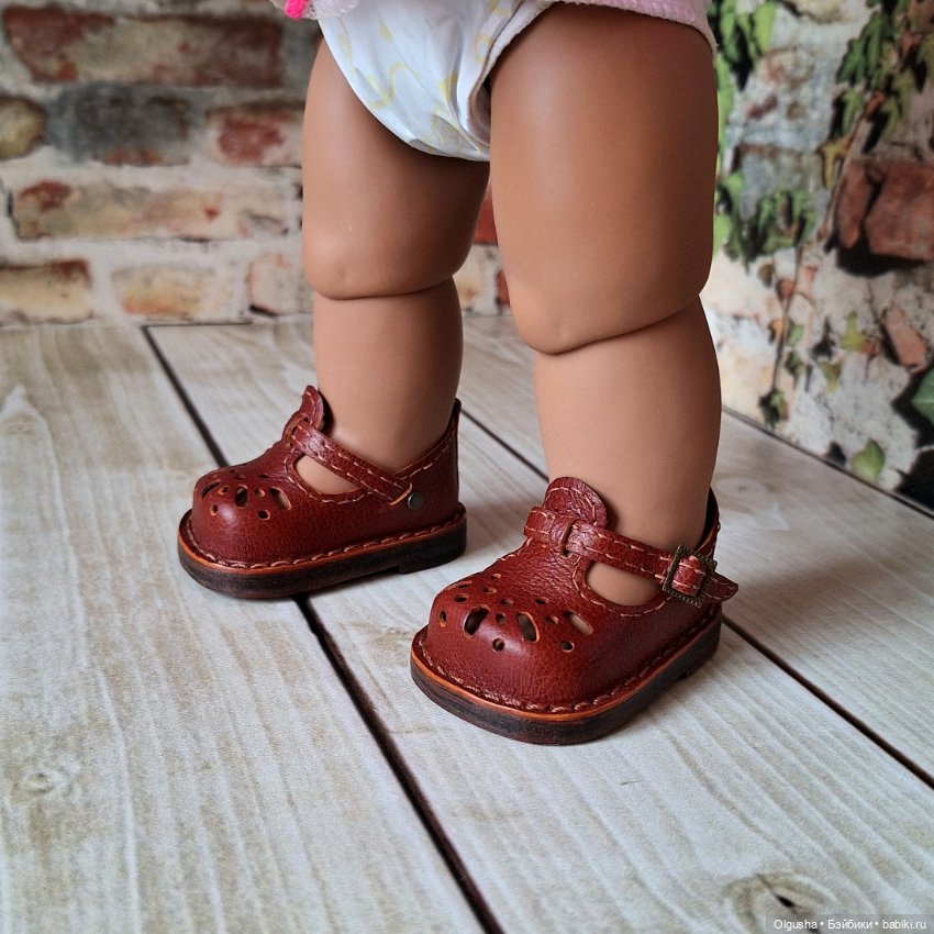 Кожаные сандалики на Фэйсинку (фото 3)