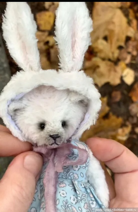 Мишка тедди Лея — Авторские игрушки (фото 3)