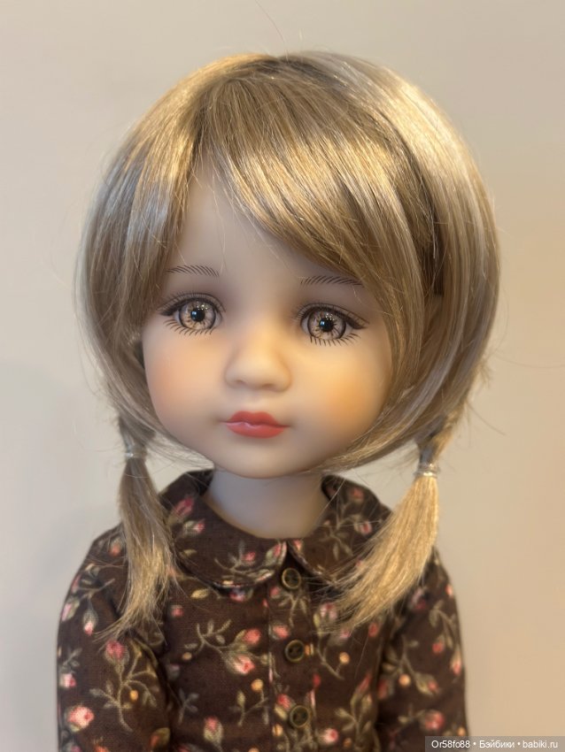 Парик для кукол размер 8-9