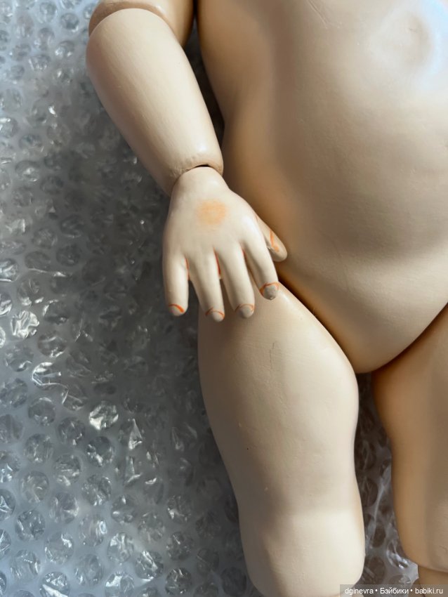 Тело для антикварной куклы, реплика (фото 3)