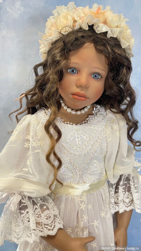 Кристин Оранж 95 см ооак — Фарфоровые куклы (фото 6)