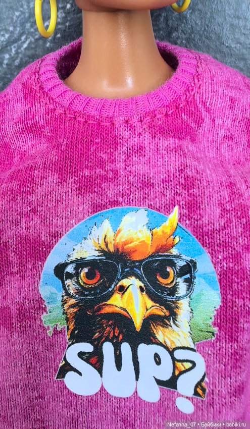 Платье для пышки Барби — Одежда для кукол (фото 4)