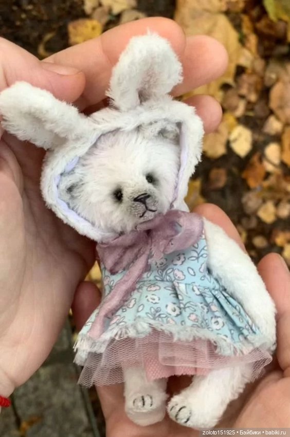 Мишка тедди Лея — Авторские игрушки (фото 2)