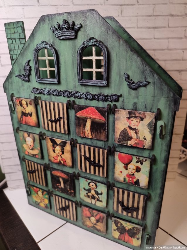 Адвент календарь с мухоморами и мышами