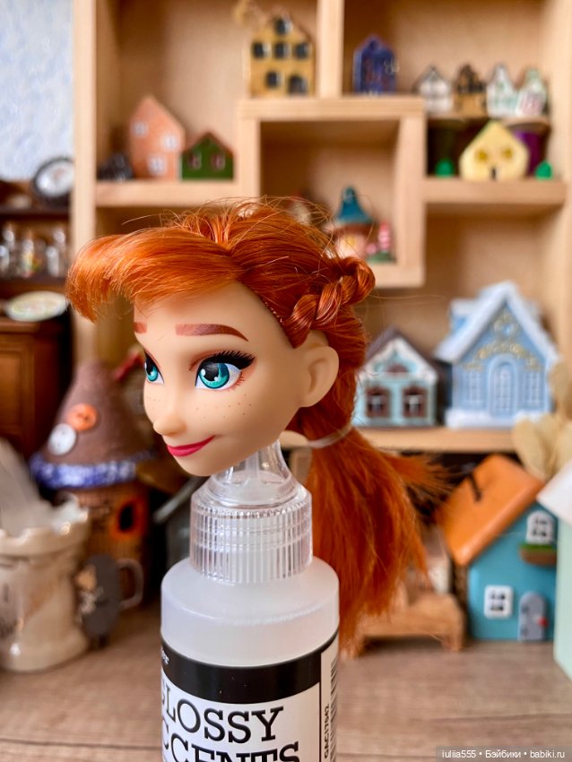 Эльза на шарнирном теле и голова Анны