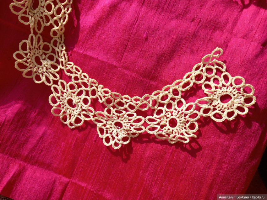 Фриволите антикварное кружево (фото 3)