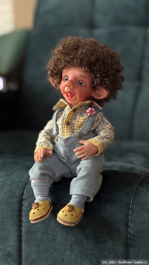 Эльф Счастливый — Авторские куклы (фото 3)
