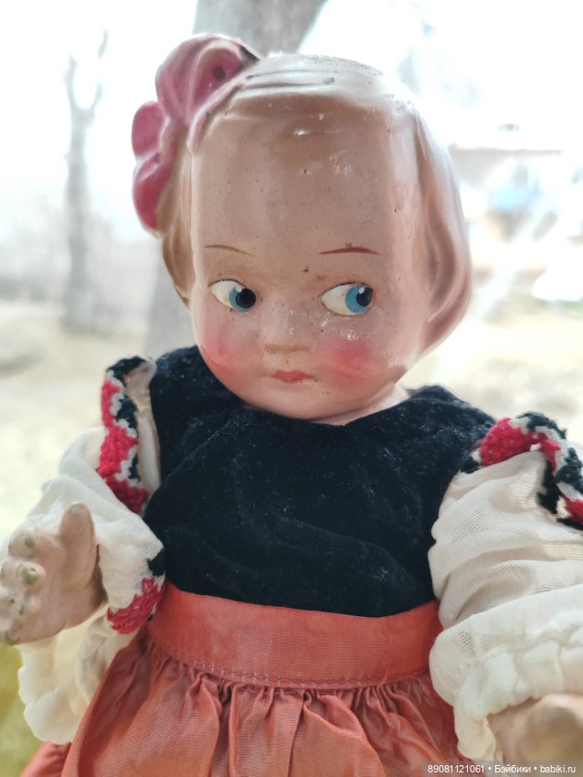 Флиртушка маленькая — Антикварные куклы (фото 6)