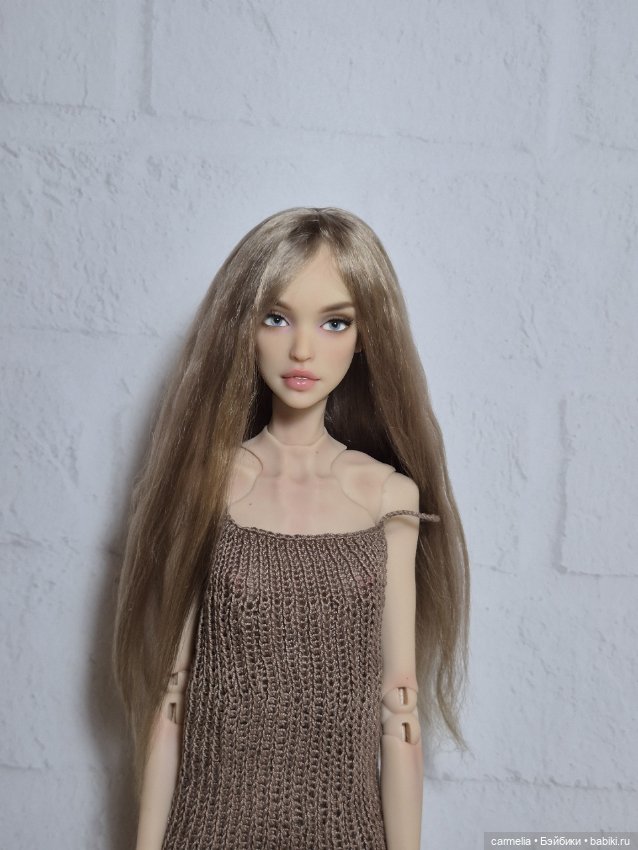 Парик для кукол Анны Добряковой и аналогичных (фото 4)